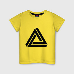 Детская футболка Triangle Visual Illusion