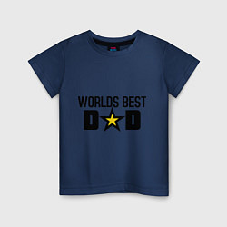 Детская футболка Worlds Best Dad