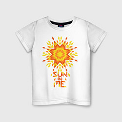 Детская футболка Sun in me
