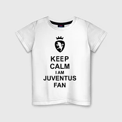 Детская футболка Keep Calm & Juventus fan
