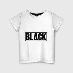 Детская футболка BLACK