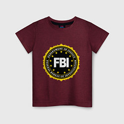 Детская футболка FBI Departament