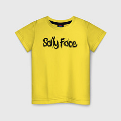 Футболка хлопковая детская SALLY FACE, цвет: желтый
