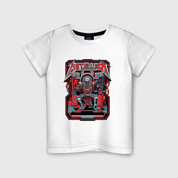 Детская футболка Metallica: Robot Style