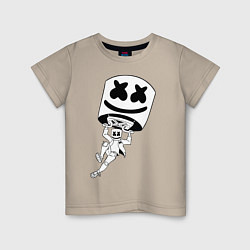 Детская футболка Marshmello King