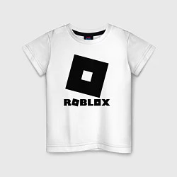 Футболка хлопковая детская ROBLOX, цвет: белый