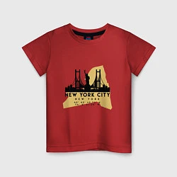 Детская футболка Нью-Йорк - США
