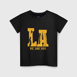 Детская футболка Lakers: We Are One