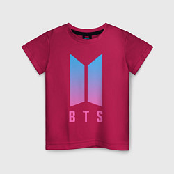 Детская футболка BTS: Neon Jimin