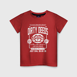 Детская футболка AC/DC: Dirty Deeds