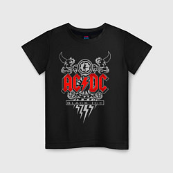 Детская футболка AC/DC: Black Ice