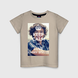 Детская футболка Keep Calm & Love Harry Styles