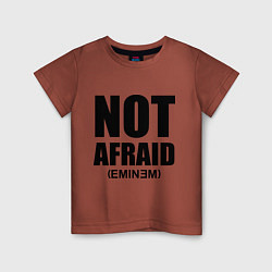 Детская футболка Not Afraid