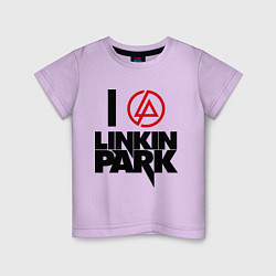 Детская футболка I love Linkin Park