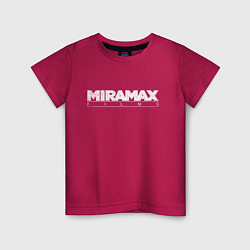 Футболка хлопковая детская Miramax Film, цвет: маджента