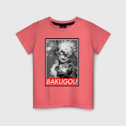 Детская футболка BAKUGOU monochrome