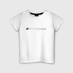 Детская футболка BMW M PREFORMANCE НА СПИНЕ