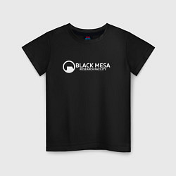 Детская футболка Black Mesa: Research Facility