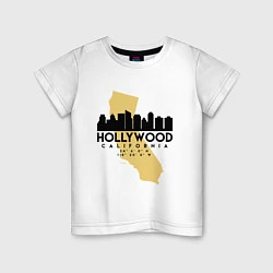 Детская футболка Голливуд - США