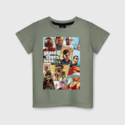 Детская футболка GTA 5: Stories