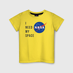 Детская футболка Nasa i need my space