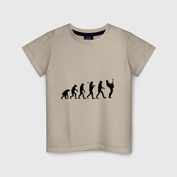 Детская футболка Эволюция рока