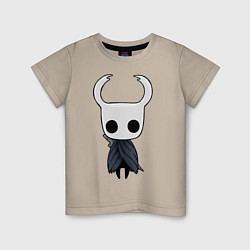 Футболка хлопковая детская Hollow Knight, цвет: миндальный