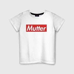 Детская футболка Mutter