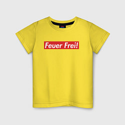 Детская футболка Feuer Frei!