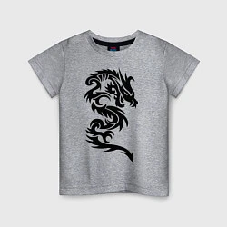 Детская футболка Дракон узор