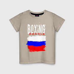 Детская футболка Бокс Россия
