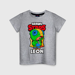 Детская футболка BRAWL STARS LEON