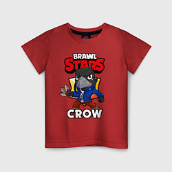 Детская футболка BRAWL STARS CROW