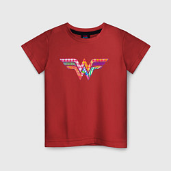 Детская футболка Wonder Woman logo