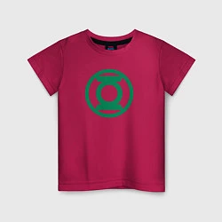 Детская футболка Зелёный Фонарь