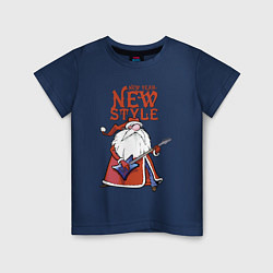 Детская футболка New Year - new style!