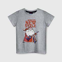 Детская футболка New Year - new style!