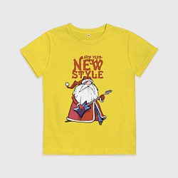 Детская футболка New Year - new style!
