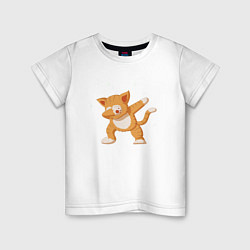 Детская футболка Cat Dabbing