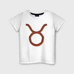 Детская футболка Телец Taurus