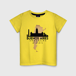 Детская футболка Буэнос-Айрес Аргентина