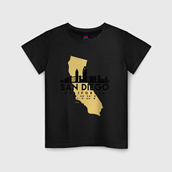 Детская футболка Сан-Диего Калифрния