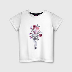 Детская футболка Розы И Ключи