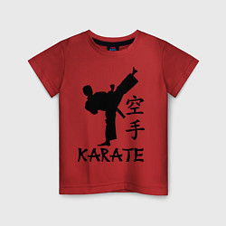 Детская футболка Karate craftsmanship