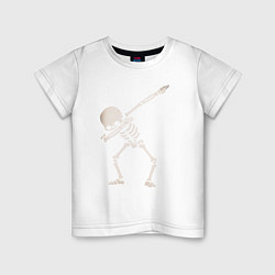 Детская футболка DAB Skeleton