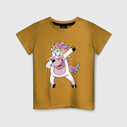 Детская футболка Dabbing Unicorn