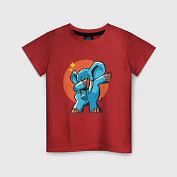 Детская футболка Dab Elephant