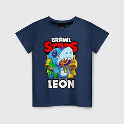 Детская футболка BRAWL STARS LEON