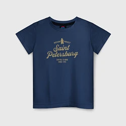 Детская футболка Санкт-Петербург Gold Classic