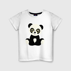 Детская футболка Милая панда